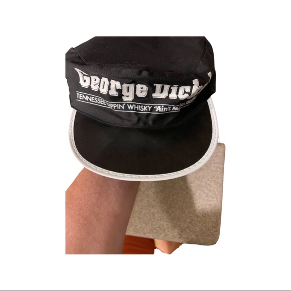 Vintage George Dickel Tennessee Whiskey Painters Hat : One Size - Picture 2 of 5